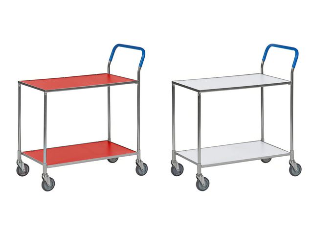 Bordsvagn liten röd | Emballage och lagerutrustning - Lagerutrustning - Vagnar | Kontorsexperten