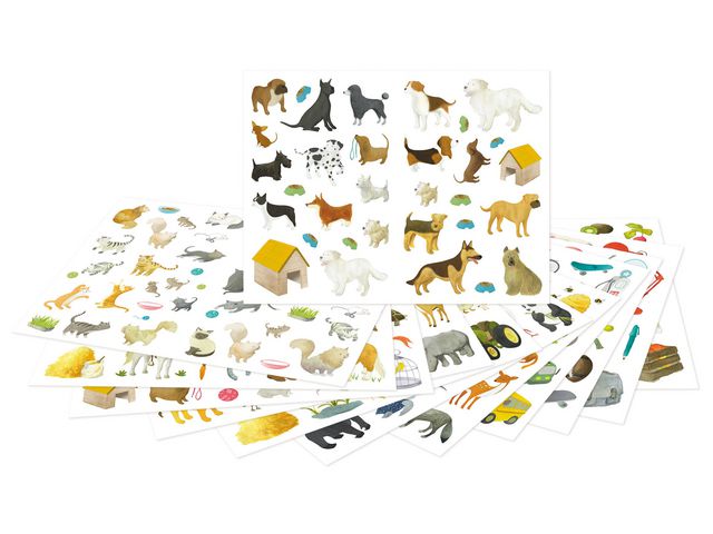 Dekorativa klistermärken 48 ark 1692/fp | Skola och förskola - Hobbymaterial - Bokmärken och stickers | Kontorsexperten