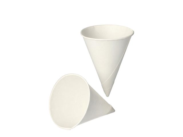 PAPSTAR Spetsbägare Sockerrör 120 ml vit 200/fp | Kök och servering - Engångsartiklar - Pappersbägare | Kontorsexperten