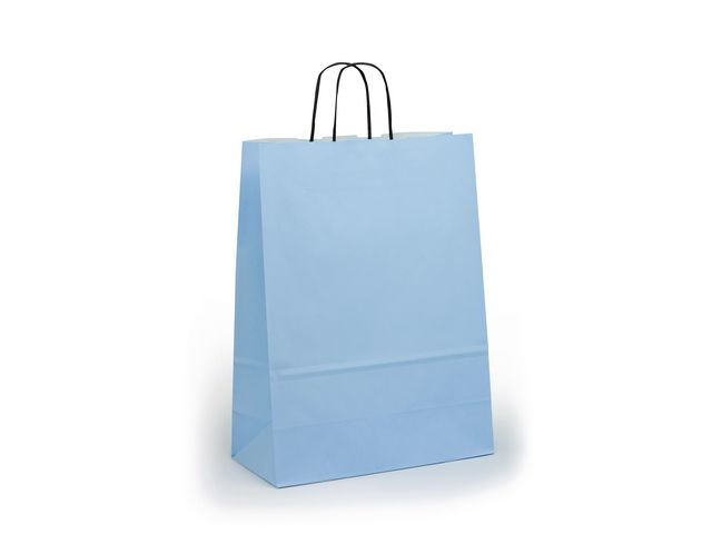 SOBER Bärkasse X-Small ljusblå 250/fp | Emballage och lagerutrustning - Bärkassar och Påsar - Bärkasse - Papper | Kontorsexperten