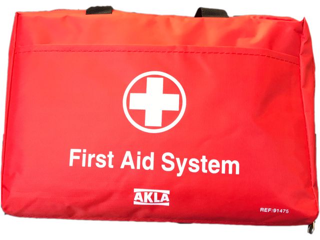 AKLA Förbandsväska För bil | Skyddsutrustning - Första Hjälpen - Väskor lådor och kit | Kontorsexperten