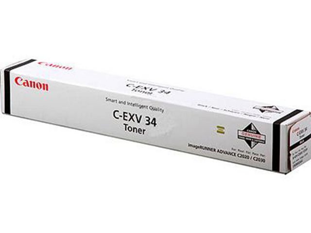 Canon Toner, 34, svart, singelförpackning, 3782B002 | Toner och bläck - Tonerkassetter - Toner Canon | Kontorsexperten