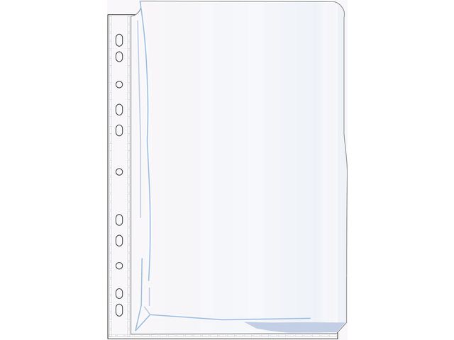 Plastficka bälg PP präglad 0,17 A4 | Kontorsmaterial - Mappar och plastfickor - Plastfickor - Bälg | Kontorsexperten