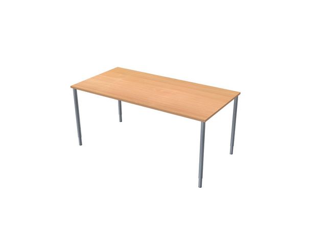 LANAB DESIGN Skrivbord fristående 1600x800mm bokla/grå | Kontorsmöbler och inredning - Bord och hurtsar - Skrivbord - Fasta | Kontorsexperten
