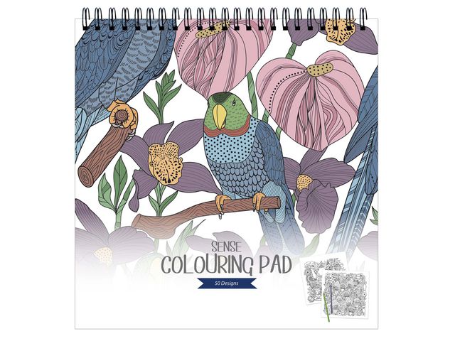 SENSE Målarblock för vuxna | Skola och förskola - Bild och form - Ritblock och målarböcker | Kontorsexperten