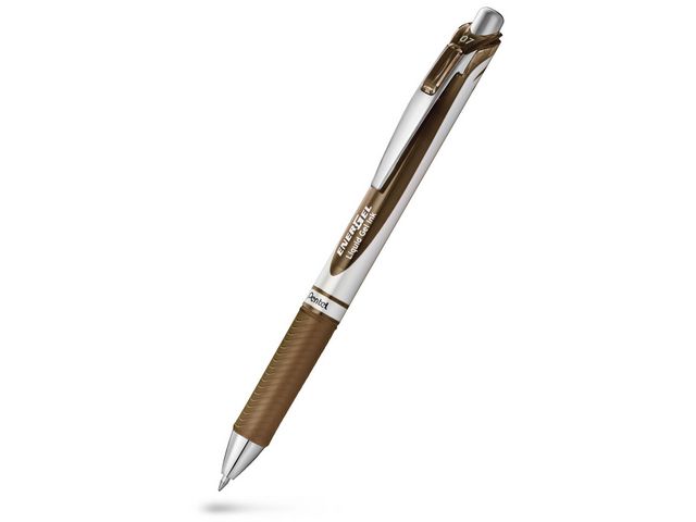 PENTEL Gelpenna EnerGel BL77 0,7 mörkbrun | Kontorsmaterial - Pennor - Gelpennor | Kontorsexperten