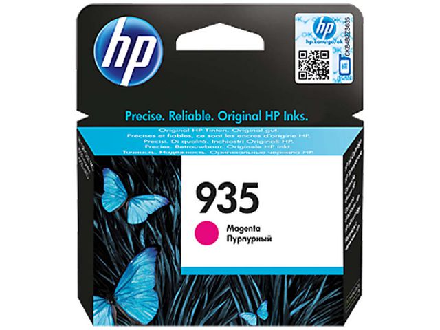 Produktfoto för HP Bläckpatron, 935, C2P21AE, magenta, singelförpackning