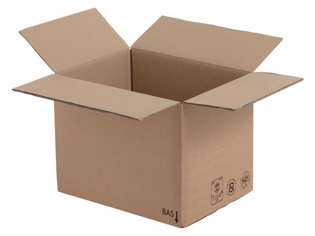 Wellåda 2-lags 400x300x300mm 10/fp | Emballage och lagerutrustning - Lådor och well - Welllådor 2-lag - 500-1300 mm | Kontorsexperten