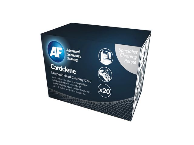 AF CLEANING Rengöringskort Magnetkortsläsare 20/fp | Datorprodukter - Datorrengöring - Rengöringsspray | Kontorsexperten