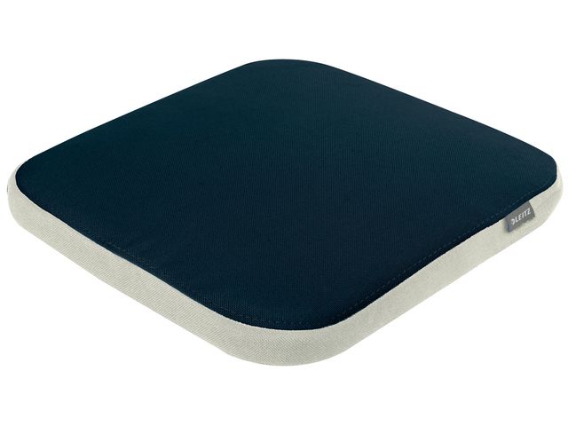 LEITZ Sittkudde Ergo Wobble m tyg mögrå | Kontorsmöbler och inredning - Stolar och sittmöbler - Tillbehör till stolar | Kontorsexperten