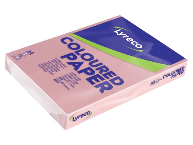 Lyreco Kopieringspapper A3 80g ohålat rosa 500/fp | Kontorspapper - Specialpapper - Färgat - A3 | Kontorsexperten