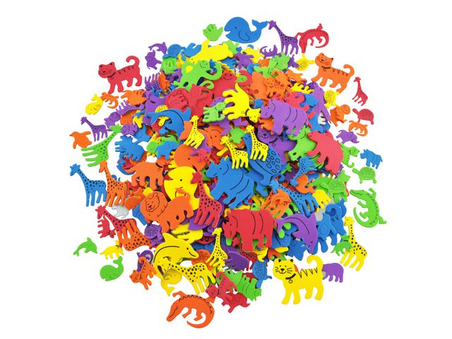 PLAYBOX Mjuka djur 500/fp | Skola och förskola - Hobbymaterial - Bokmärken och stickers | Kontorsexperten