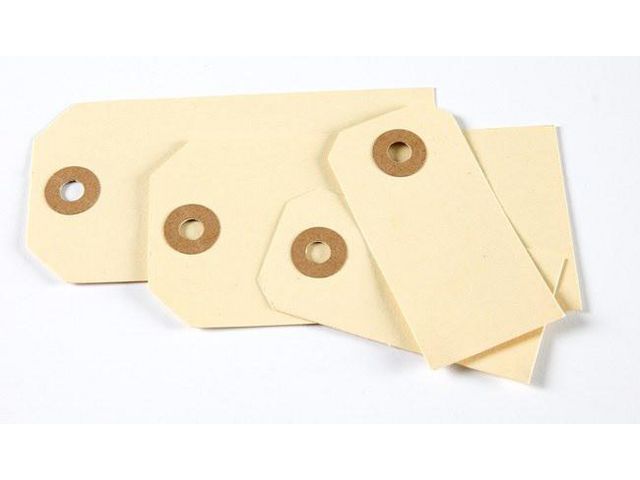 Etikett Manilla Tags Natur 1000/fp | Emballage och lagerutrustning - Presentinslagning - Presentetiketter | Kontorsexperten