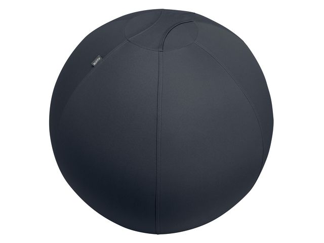 Produktfoto för Leitz Ergo Active - Bollstol - ergonomisk - fabric cover - mörkgrå