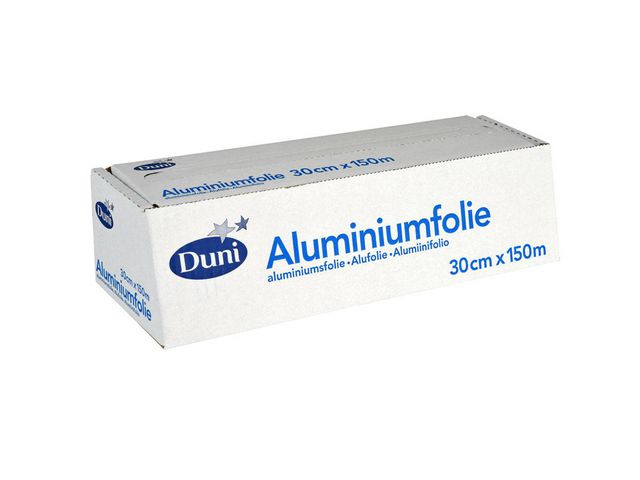 Produktfoto för Plåtfolie duni, i styckningslåda, 30 cm x 150 m