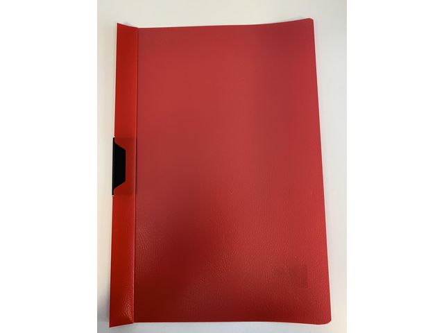 Klämmapp PP A4 6mm röd | Kontorsmaterial - Mappar och plastfickor - Klämmappar | Kontorsexperten