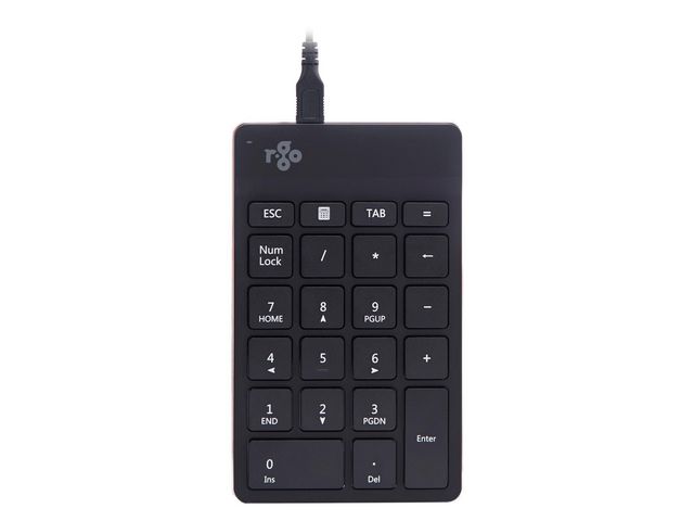Produktfoto för R-Go Tools Numeriskt Tangentbord Kabel