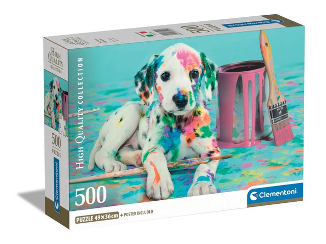 Clementoni Pussel Rolig Dalmatin 500 bitar | Skola och förskola - Lekmaterial - Pussel - Askpussel | Kontorsexperten