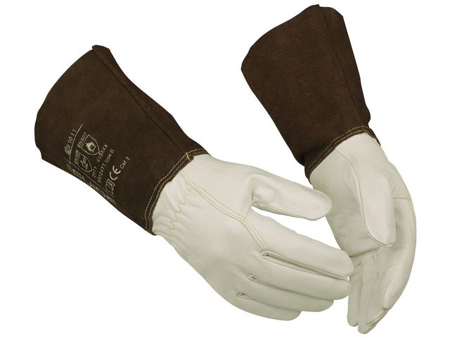 GUIDE Svetshandske 225 vit 11 | Skyddsutrustning - Skyddshandskar - Svetshandskar | Kontorsexperten