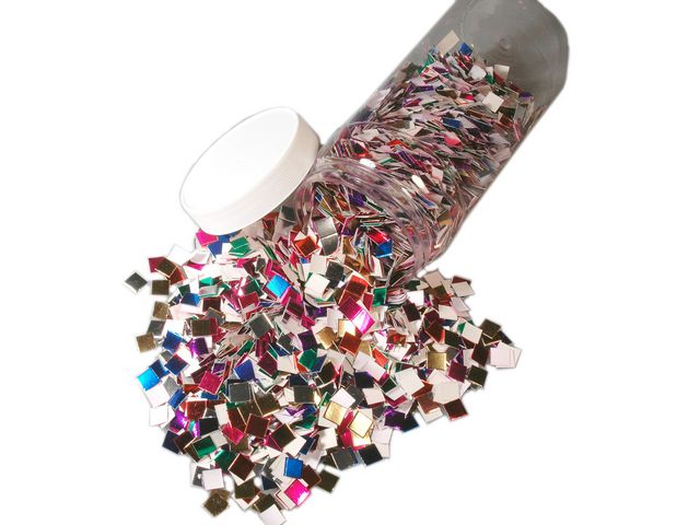 PLAYBOX Kartongmosaik 10x10mm metall 10000/fp | Skola och förskola - Hobbymaterial - Pyssel | Kontorsexperten