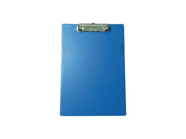 Skrivplatta enkel A4 PVC blå | Kontorsmaterial - Till skrivbordet - Skrivplattor | Kontorsexperten