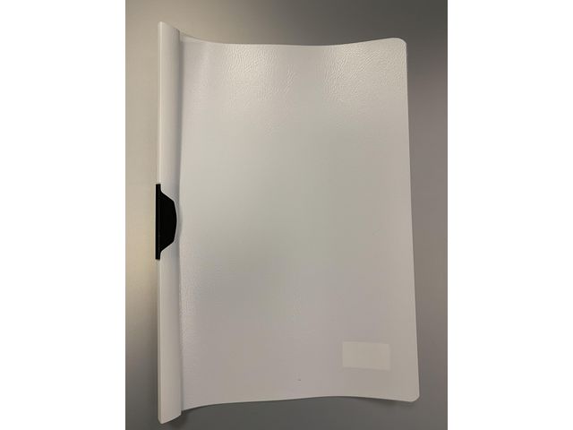 Klämmapp PP A4 6mm vit | Kontorsmaterial - Mappar och plastfickor - Klämmappar | Kontorsexperten