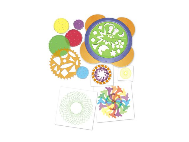 Spiralmallsats plast 8/st | Skola och förskola - Bild och form - Ritmallar och schabloner | Kontorsexperten