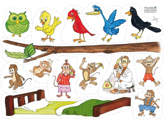 Flanosats rim och ramsor 2/fp | Skola och förskola - Lekmaterial - Flanellograf | Kontorsexperten