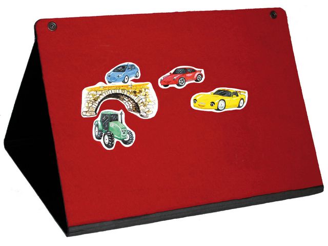 Flanellograftavla portabel | Skola och förskola - Lekmaterial - Flanellograf | Kontorsexperten