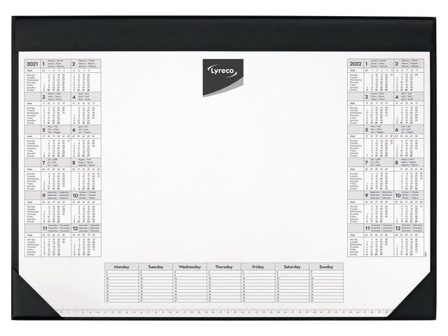 LYRECO Skrivunderlägg 25ark 59x42cm | Kontorsmaterial - Till skrivbordet - Skrivunderlägg | Kontorsexperten