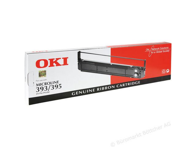 OKI Färgband, svart, 09002311 | Toner och bläck - Färg- och Raderband - Färgband OKI | Kontorsexperten