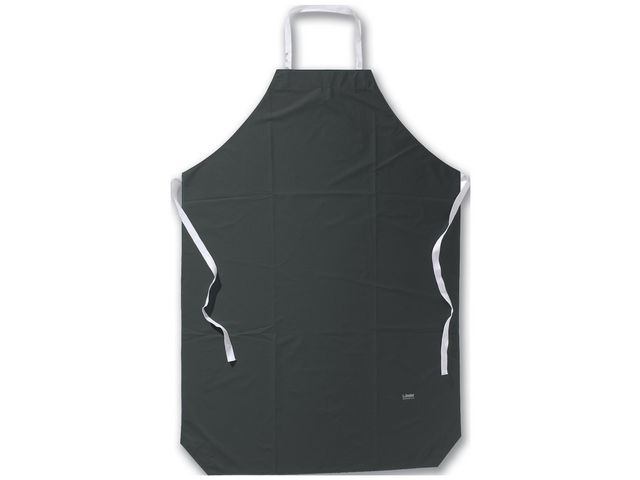 L.BRADOR Förkläde 982PU grön onesize | Skyddsutrustning - Engångskläder - Engångsförkläden | Kontorsexperten