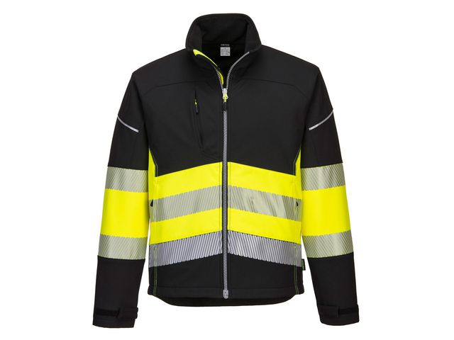 PORTWEST® Varselsoftshell 3L PW375 Hi-Vis Kl 1 XL | Arbetskläder - Varselkläder - Varseljackor | Kontorsexperten
