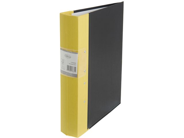 Actual Gaffelpärm 60mm gul | Kontorsmaterial - Pärmar och register - Träryggspärmar - A4 | Kontorsexperten