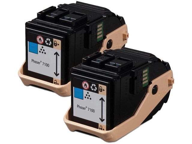 Xerox Toner 106R02602 Dual Cyan 2/fp | Toner och bläck - Tonerkassetter - Toner Xerox | Kontorsexperten