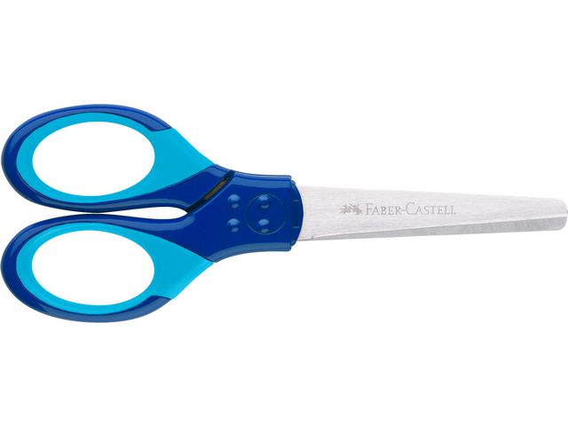Faber-Castell Sax Grip blå | Skola och förskola - Bild och form - Saxar - Skola | Kontorsexperten