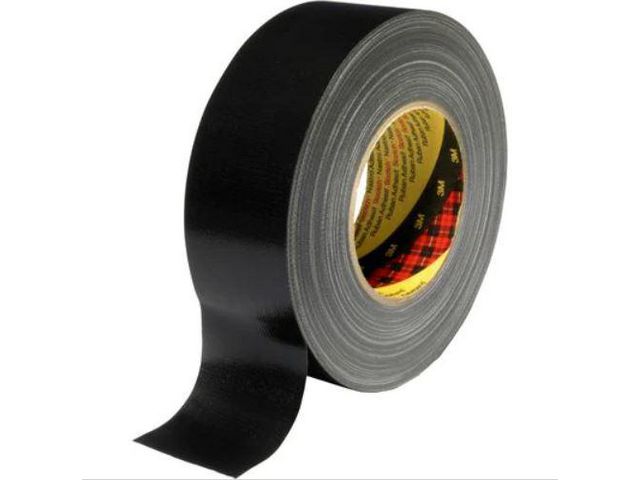 3M™ Tygtejp 389 50mmx50m svart | Emballage och lagerutrustning - Packtejper - Väv- och Silvertejp | Kontorsexperten