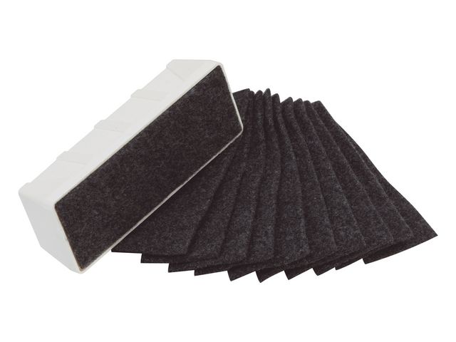 Whiteboardtorkare refill 10/fp | Kontorsmöbler och inredning - Whiteboardtavlor och tillbehör - Taveltorkare | Kontorsexperten