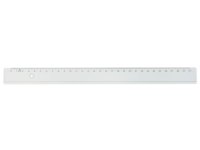 ARDA Linjal 30 cm cm/mm-gradering plast 10/fp | Skola och förskola - Pennor och tillbehör - Linjaler och gradskivor | Kontorsexperten