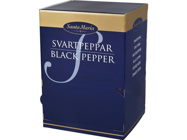 Santa Maria Svartpeppar portion 2g 1500/fp | Kök och servering - Ätbart - Socker kryddor och salt | Kontorsexperten