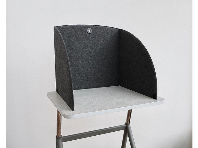 Matting Bordsskärm ActiveS Fokus | Skolmöbler och inredning - Ljudabsorbenter - Bordskärmar | Kontorsexperten