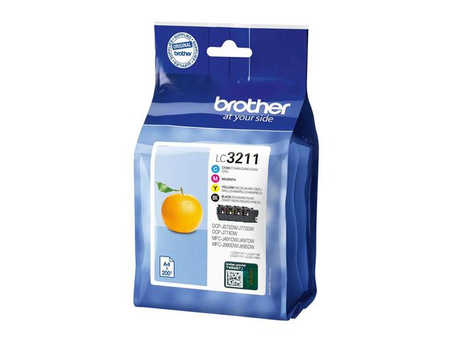 Brother Bläckpatron LC3211 4/fp