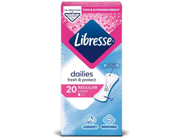 LIBRESSE Trosskydd Regular 20/fp | Sjukvård och omsorg - Hygien - Intimhygien | Kontorsexperten