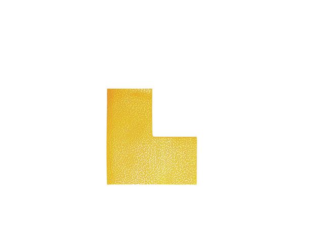 Durable Golvmarkering L-form gul 10/fp | Skyddsutrustning - Säkerhetsmärkning och skyltar - Tejper och symboler | Kontorsexperten