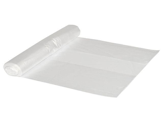 ABENA Papperskorgspåse HDPE 50L 8my transparent 50/rl | Städ och hygien - Påsar och säckar - Papperskorgspåsar | Kontorsexperten
