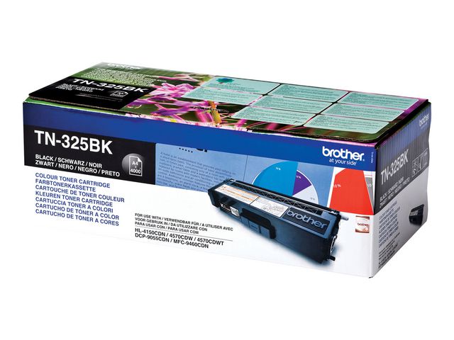 Brother Toner TN325BK svart | Toner och bläck - Tonerkassetter - Toner Brother | Kontorsexperten