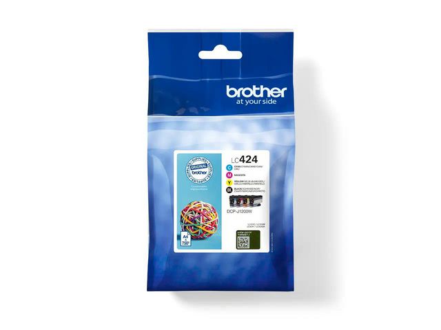 Brother Bläckpatron LC424 4/fp