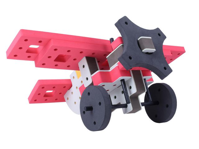 Bygglek BAKOBA stor sats 188/fp | Skola och förskola - Lekmaterial - Bygglek, konstruktion och mosaik | Kontorsexperten