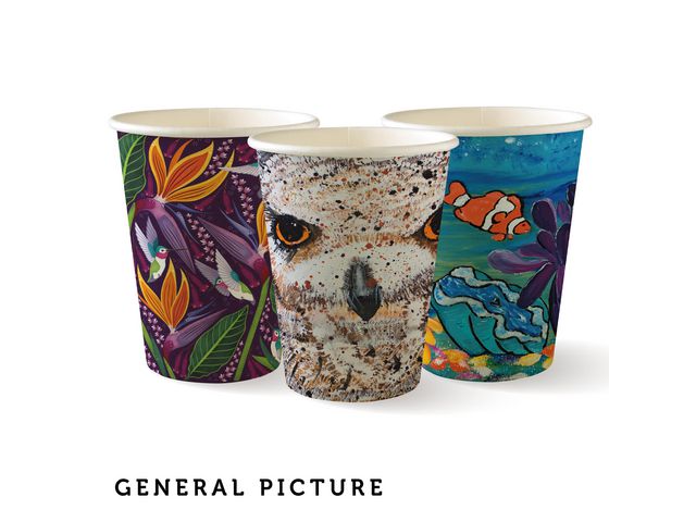 BioPak Bägare Papper 35cl 50/fp | Kök och servering - Engångsartiklar - Pappersbägare | Kontorsexperten