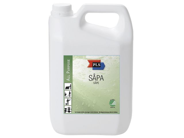 PLS Såpa Grönsåpa 5L | Städ och hygien - Rengöringsmedel - Grovrent | Kontorsexperten